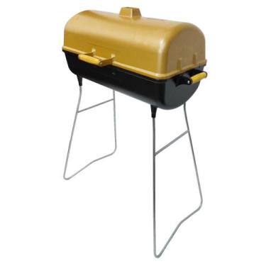 Imagem de Churrasqueira a Carvão Tipo Bafo em Alumínio DURAFORT modelo DIAMANTE 