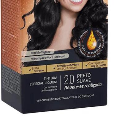 Imagem de Tintura Fleury 2.0 Preto Suave 75ml