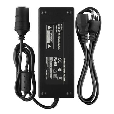 Imagem de Acdctek Adaptador Ca/Cc 12V 10A Compatível Com Green Mountain Grills Gmg Davy Crockett Conversor De Energia P-1001 P1001 Act-120100 Cabo Alimentação Act120100