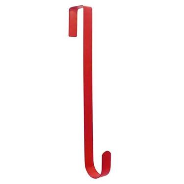 Imagem de Suporte para guirlanda em metal vermelho 29,5 cm