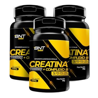 Imagem de Creatina + Complexo B Suplemento Alimentar 120 Cápsulas 500mg (3)