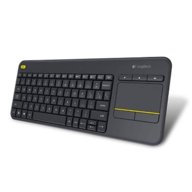 Imagem de Teclado Sem Fio Touch Pad Integrado Logitech K400 E Mouse