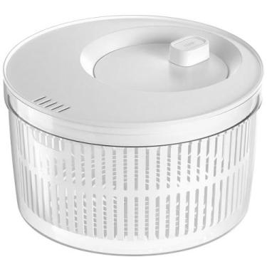 Imagem de Secador de Salada Verduras Clear Fresh Transparente - Ou, Branco