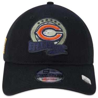Imagem de BONÉ NEW ERA 920 CHICAGO BEARS SALUTE TO SERVICE NFP23BON007 PRETO VERDE CAMO-Masculino