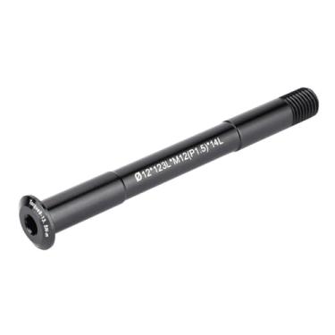 Imagem de Chiffonade 12 mm através do eixo M12x1,5 adaptador de cubo de liberação rápida - Eixo de garfo de liga de alumínio para RockShox (123 mm)