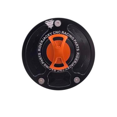 Imagem de Riderjacky Tampa de tanque de combustível sem chave para Kawasaki Z800 13-17, Z750R 07-12, Z650 17-19, Z125 Pro 17-2020, VERSYS 650 KLE650 2007-2017, VERSYS 1000 KLZ1000 12-17 Ninja ER650 ER-6N ER-6F