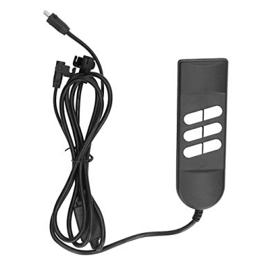 Imagem de Cadeira elétrica com controle remoto, 6 botões, 1 a 2, elevador elétrico, sofá reclinável, controlador, operador para equipamentos médicos