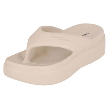 Imagem de Chinelo de Dedo Feminino Plataforma Conforto Leve Piccadilly