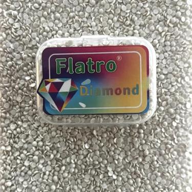 Imagem de Contas de arte de diamante, brocas redondas de resina de fundo plano para acessórios de pintura de diamantes, gemas de substituição para 5D DIY Dots Nails Diamond Painting Dot Craft, 4000 PCS (código