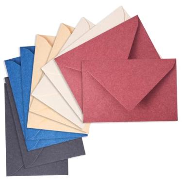 Imagem de Handship 20 envelopes vintage 10 x 15 cm, envelopes de convite de papel colorido para escritório, casa, casamento, cartões de felicitações, festa, formaturas, aniversário, convites
