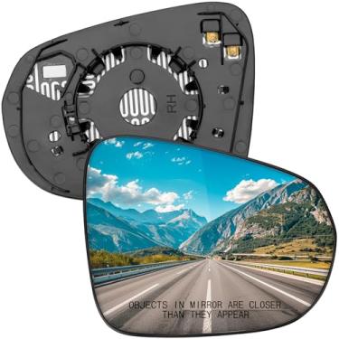 Imagem de LOIYLLEN Substituição do espelho lateral do passageiro para Chevrolet Chevy Trailblazer 2021 2022 2023 2024 2025, Trax 2024 2025 - Vidro do espelho do lado direito, vidro dos espelhos retrovisores com