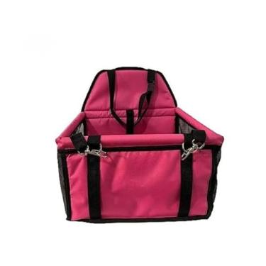 Imagem de Cadeirinha Cadeira Assento Pet de Carro para Cães Cachorro, gatos- Transporte(ROSA)