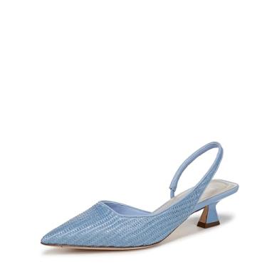 Imagem de Franco Sarto Sapato feminino Devin 2 Slingback, Jeans azul, 38