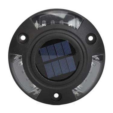 Imagem de Ymiko Luzes de Entrada de Automóveis Movidas a Energia Solar, 12 Lâmpadas LED de Caminho à Prova d'água para Exteriores, Luz de Parede Solar de 6V 1,8W para Jardim, Quintal, Degrau, IP68