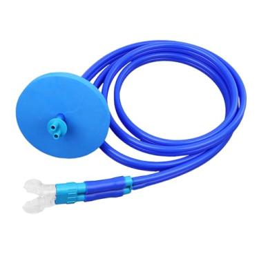 Imagem de Dynwave Snorkel de mergulho, snorkel seco, tubo de respiração leve para natação, mergulho livre, mergulho autônomo e snorkeling, Tubo Duplo