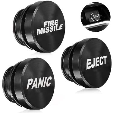 Imagem de SenseYo Pacote com 3 capas de isqueiro para carro e alumínio à prova de poeira e isqueiro serve para a maioria dos veículos automotivos (3 pretos)