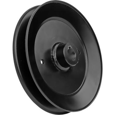 Imagem de Fexhull Polia de transmissão de alta resistência e baixo ruído para John Deere 102 STX30 STX38 STX46 LT133, para tratores de gramado 1338G 1438GS 1438HS 14.542GS, para tratores de gramado Sabre L1742