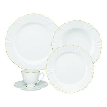 Imagem de Jogo De Jantar Em Porcelana Soleil Com 30 Peças Oxford