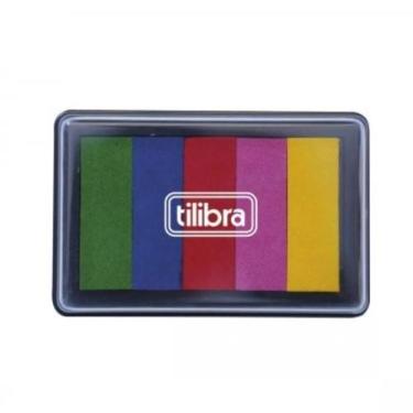 Imagem de Carimbeira Colorida Degradê 5 Cores TILIBRA