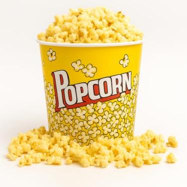 Imagem de Balde de Pipoca Decorado Popcorn Plástico Resistente Livre de BPA Filmes Séries 18cm 3 Litros Tamanho Grande