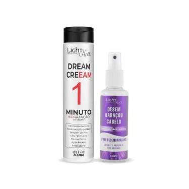 Imagem de Kit Dream Cream E Desembraçou - Desembaraço Dos Sonhos - Light Hair Pr