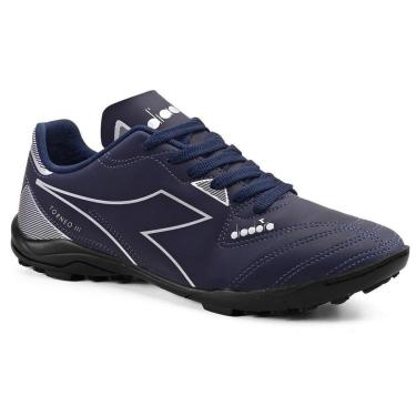 Imagem de Chuteira Infantil Diadora Torneo III Society Marinho e Prata-Unissex