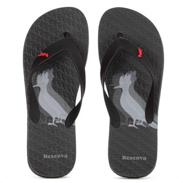 Imagem de Chinelo Reserva Pica Pau Blur Preto - Masculino-Masculino