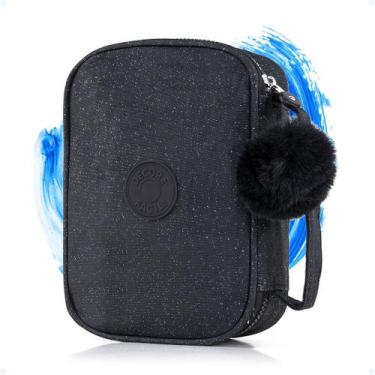 Imagem de Estojo Grande Box Jumbo Escolar C/ Divisórias Compartimentos - Hxt, Pr