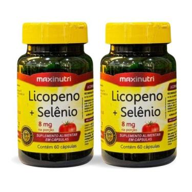 Imagem de Kit 2 Licopeno com Selênio 60 cápsulas Maxinutri