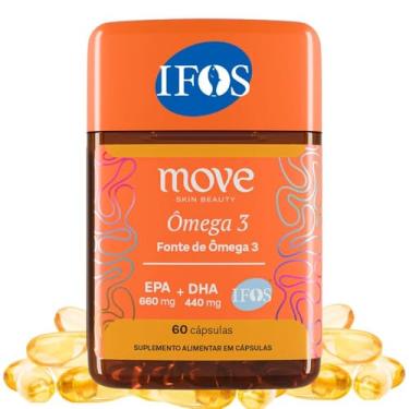 Imagem de Ômega 3 Concentrado Move Skin Beauty 660 EPA 440 DHA IFOS™ 60 Cápsulas
