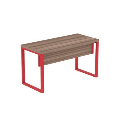 Imagem de Mesa Escritório 1500x700x750mm M150-70pe40tub Walnut-vermelho