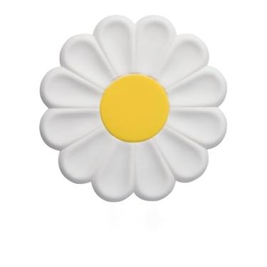 Imagem de 1 tapete de mesa resistente ao calor de margarida de silicone de 9,5 cm para porta-copos de cozinha