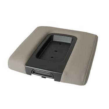 Imagem de omoZone Tampa do apoio de braço do console central do banco dianteiro bege compatível com Chevrolet Chevy Silverado Suburban Tahoe GMC Sierra Yukon XL 22881398