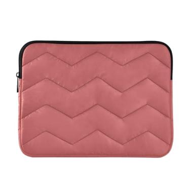 Imagem de Capa para laptop fina e leve vermelha indiana, capa de transporte durável para tablet de viagem para trabalho, bolsa feminina para computador, de 13 a 14 polegadas