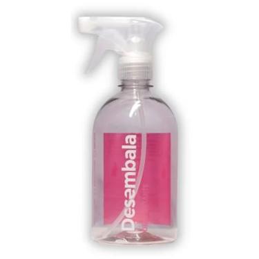 Imagem de Frasco Borrifador Spray Garrafinha vazia Desembala Limpeza - para Desinfetante - Cor:Rosa