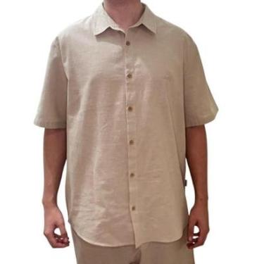 Imagem de Camisa botao linho Manga Curta- Fatal-Masculino