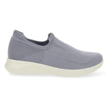 Imagem de Tênis Usaflex Feminino Slip On Tricot UD03005 Casual-Feminino