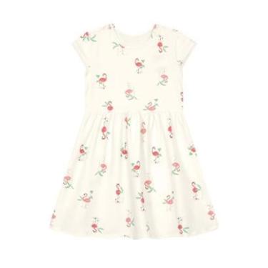 Imagem de Vestido Infantil Menina De Flamingos Brandili-Feminino