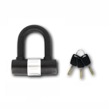 Imagem de Trava em U com chave de alta segurança para uso externo