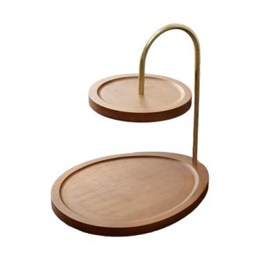 Imagem de Ioensy Expositor de Joias de Mesa Multifuncional com 2 Níveis, Organizador de Joias para Doces, Nozes e Frutas, Decoração para Casa e Mesa.