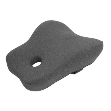 Imagem de Dioche Travesseiro de Apoio Lombar de Espuma de Memória, Ergonômico, Almofada para Parte Inferior das Costas, para Cadeira de Escritório, Carro, Casa, Confortável, Respirável,