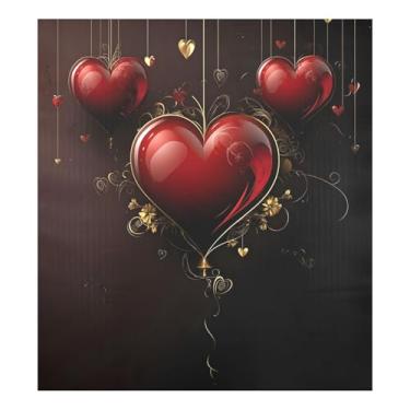 Imagem de Blueangle Capa magnética para lava-louças para dia dos namorados, decoração da capa frontal da máquina de lavar louça, adesivos de eletrodomésticos, adesivos de eletrodomésticos, 58 cm C x 66 cm