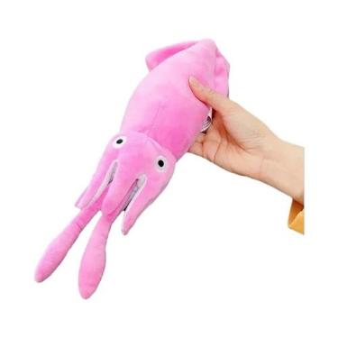 Imagem de Brinquedo De Pelúcia De Animais Marinhos Para Crianças, Lagosta, Lula,