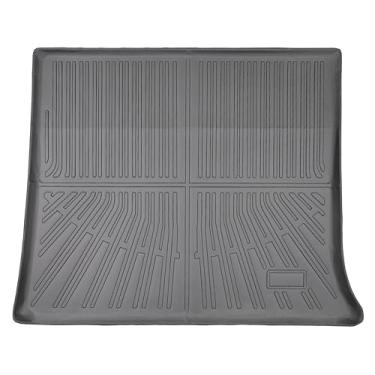 Imagem de WGGDRAQQ Forro de porta-malas para Chevrolet Equinox 2012-2017 e GMC Terrain Tapetes traseiros para porta-malas 3D Bandeja de bota TPE para todos os climas, preto