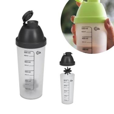 Imagem de Shakeira Com Misturador Academia Vitamina Treino 500ml Coza Nutri Core