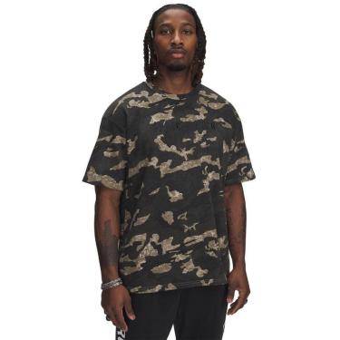 Imagem de Camiseta Sportstyle Under Armour Project Rock Heavyweight Masculina M Preto-Masculino