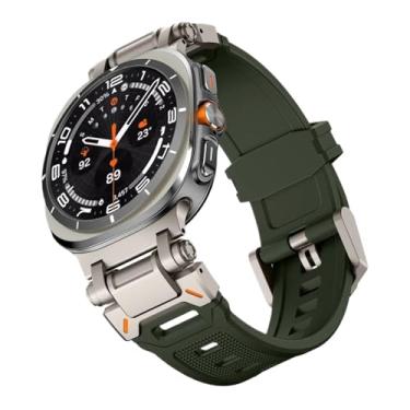 Imagem de KAPPDE Pulseira de borracha para Samsung Galaxy Ultra 47 mm Pulseira de silicone macio para Galaxy 7 ULTRA 47 mm Pulseira Correa WatchBANDS, Watch7 ultra 47MM, Ágata