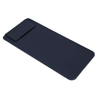 Imagem de Luqeeg Capa de Couro Pu para Teclado Sem Fio, Fácil de Limpar, Resistente a Choques, Portátil para Teclado Mágico 2 30x14x1cm, Acessórios para Computador (Azul escuro)