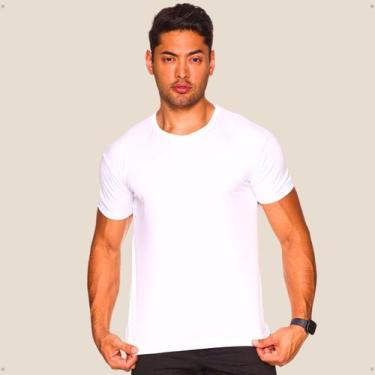 Imagem de Camiseta Dry Fit Masculina Treino exercício funcional Leve Confortável