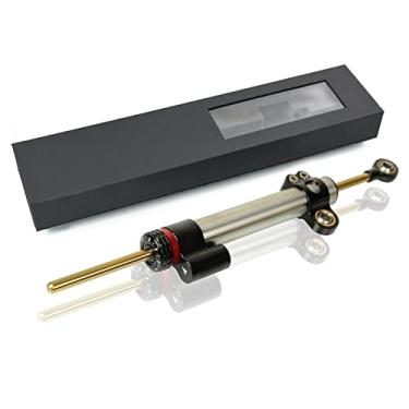 Imagem de HEPUP Para KYMCO DT 125i 200i 300i 350i DOWNTOWN 125 200 300 350 Amortecedor estabilizador de direção ajustável para motocicleta (SD-005-BK)